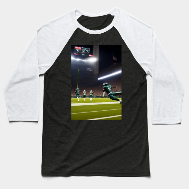 philadelphia eagles Baseball T-Shirt by Nasromaystro
